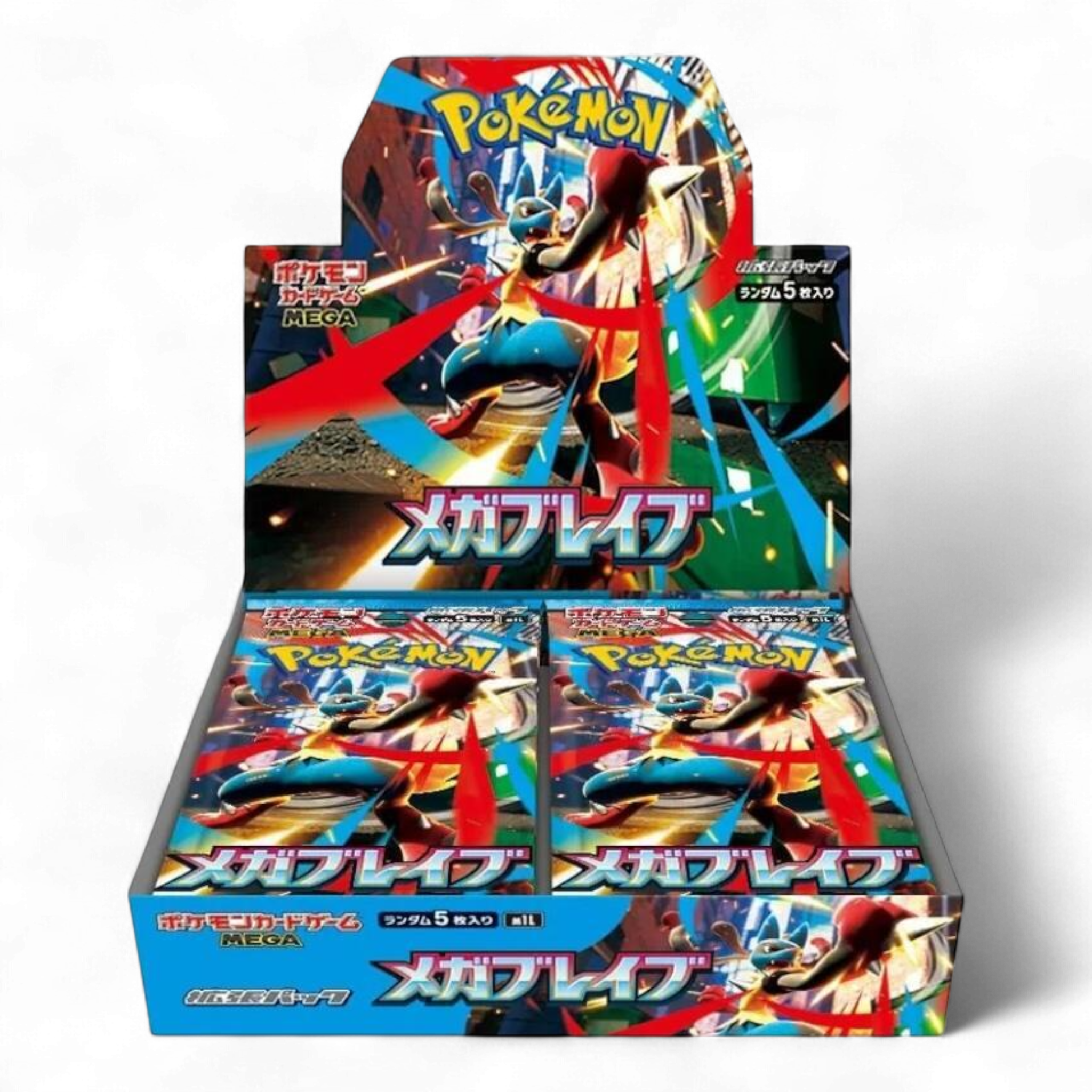 pokemon 1000 booster packs TCG: Scarlet & Violet Take on the challenge of an eternity Pokemon Japanese M1L: Mega Brave