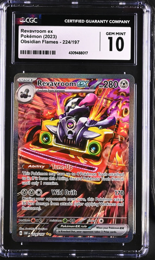 Pokmon Revavroom ex - CGC 10 - 4309488017 Pokmon Revavroom ex - CGC 10 - 4309488017