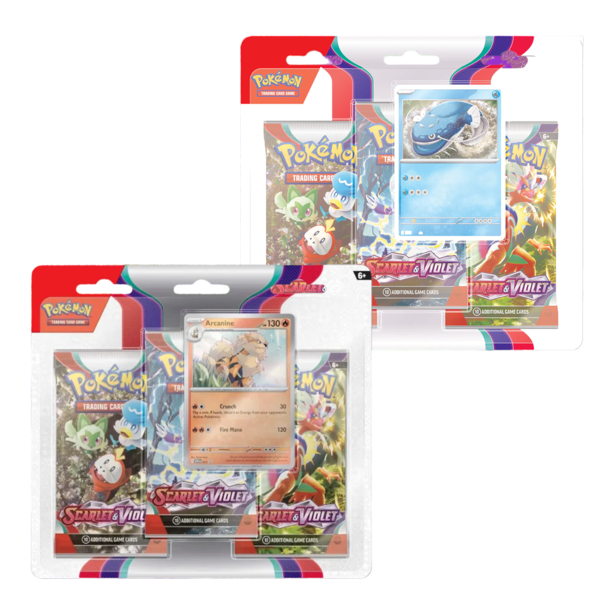Scarlet & Violet: Base Set - 3 Pack Blister