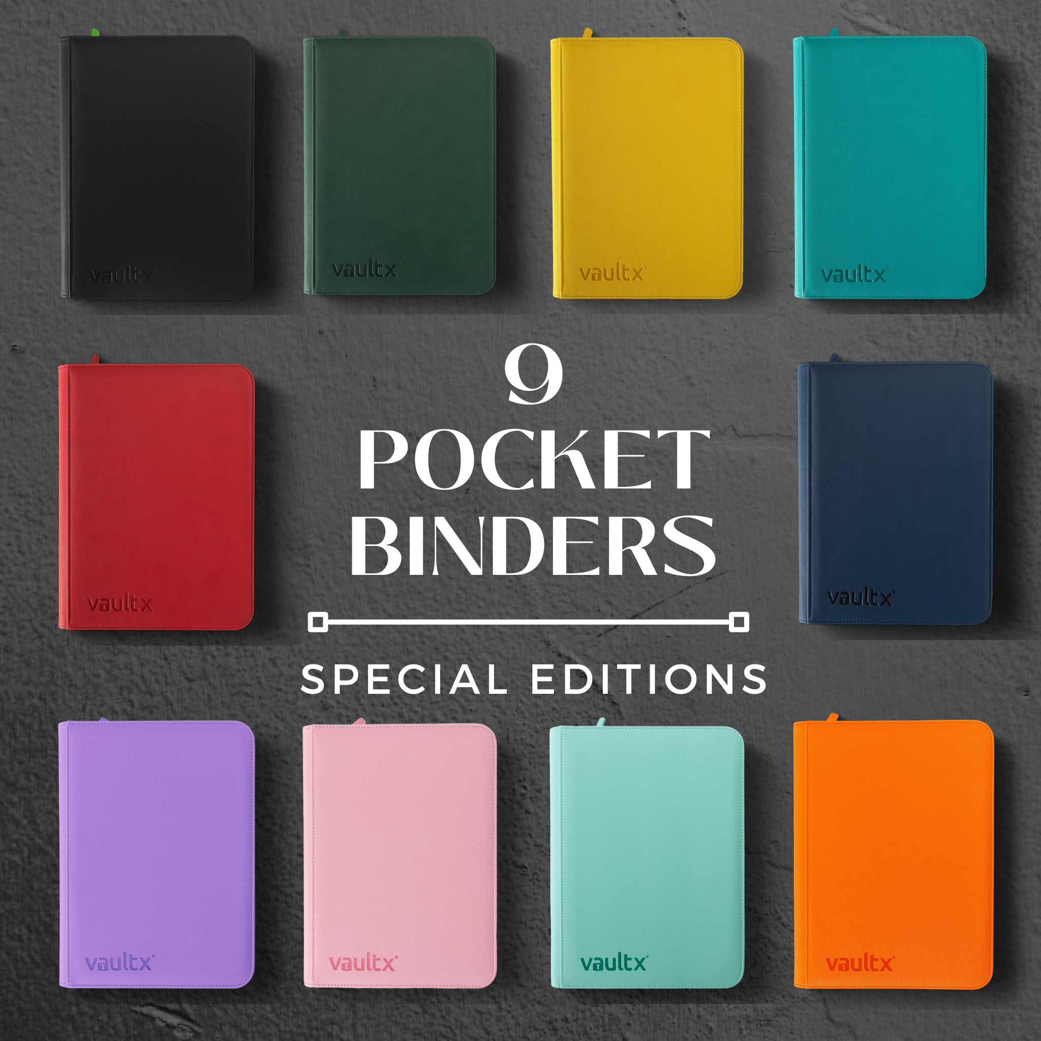 Vault X Exo-Tec Zip Binder - 9 Pocket Vault X Exo-Tec Zip Binder - 9 Pocket