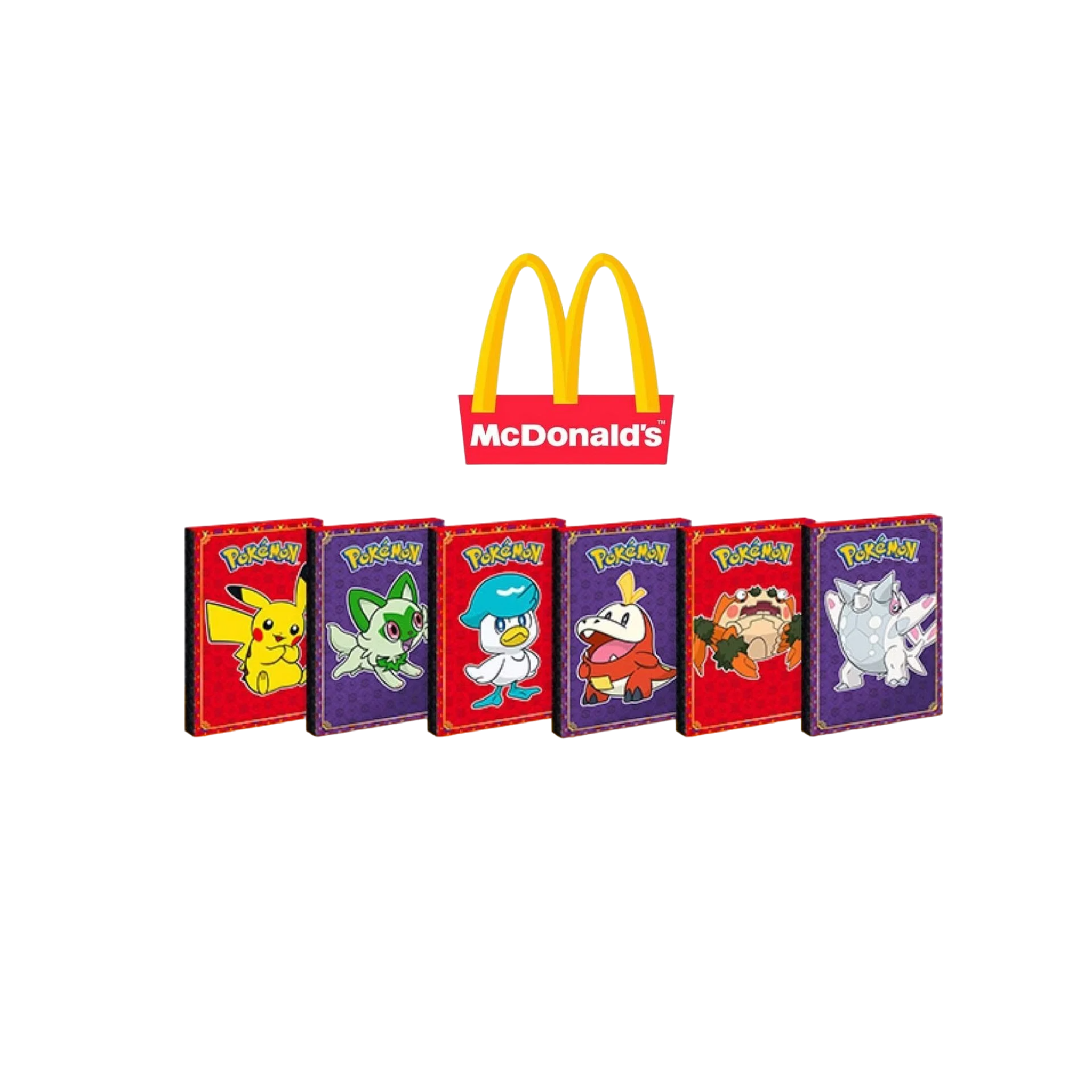 McDonald's Pokémon Happy Meal Pack 2023