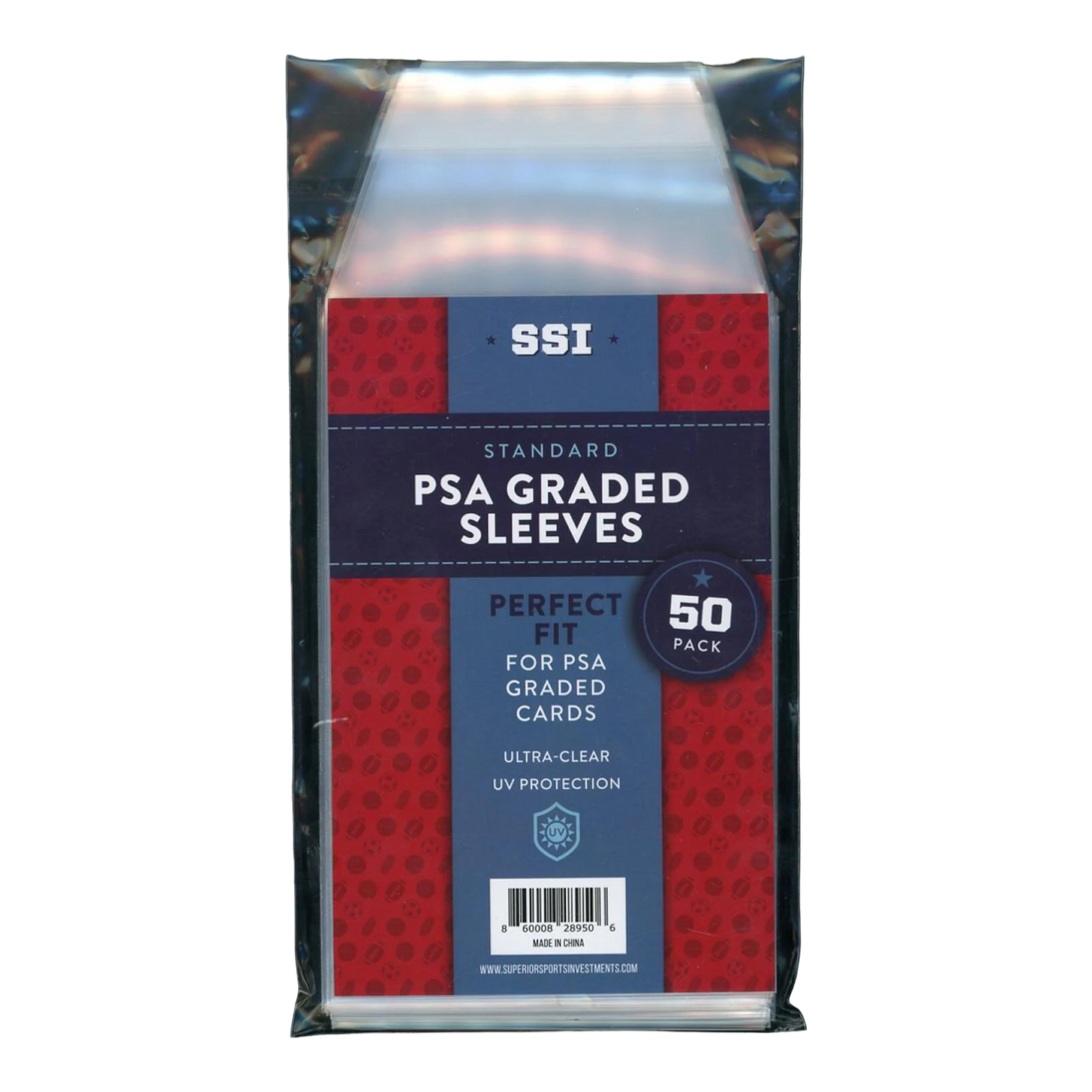 SSI PSA Graded Sleeves - 50ct SSI PSA Graded Sleeves - 50ct