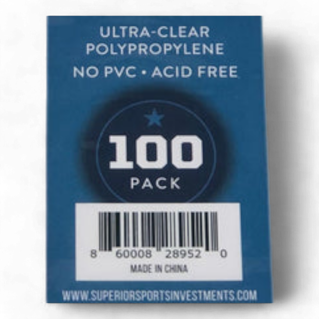 SSI Standard Card Soft Sleeves (Penny Sleeves) - 100 ct SSI Standard Card Soft Sleeves (Penny Sleeves) - 100 ct