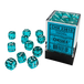 CHX23815 Translucent: Teal/White