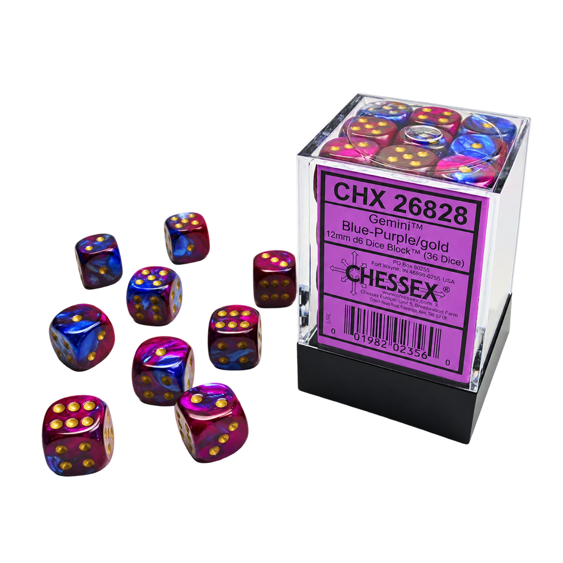 CHX26828 Gemini: Blue-Purple/Gold
