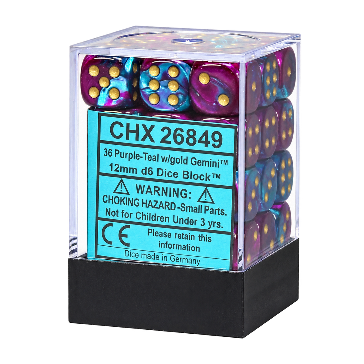 CHX26849 Gemini: Purple-Teal/Gold
