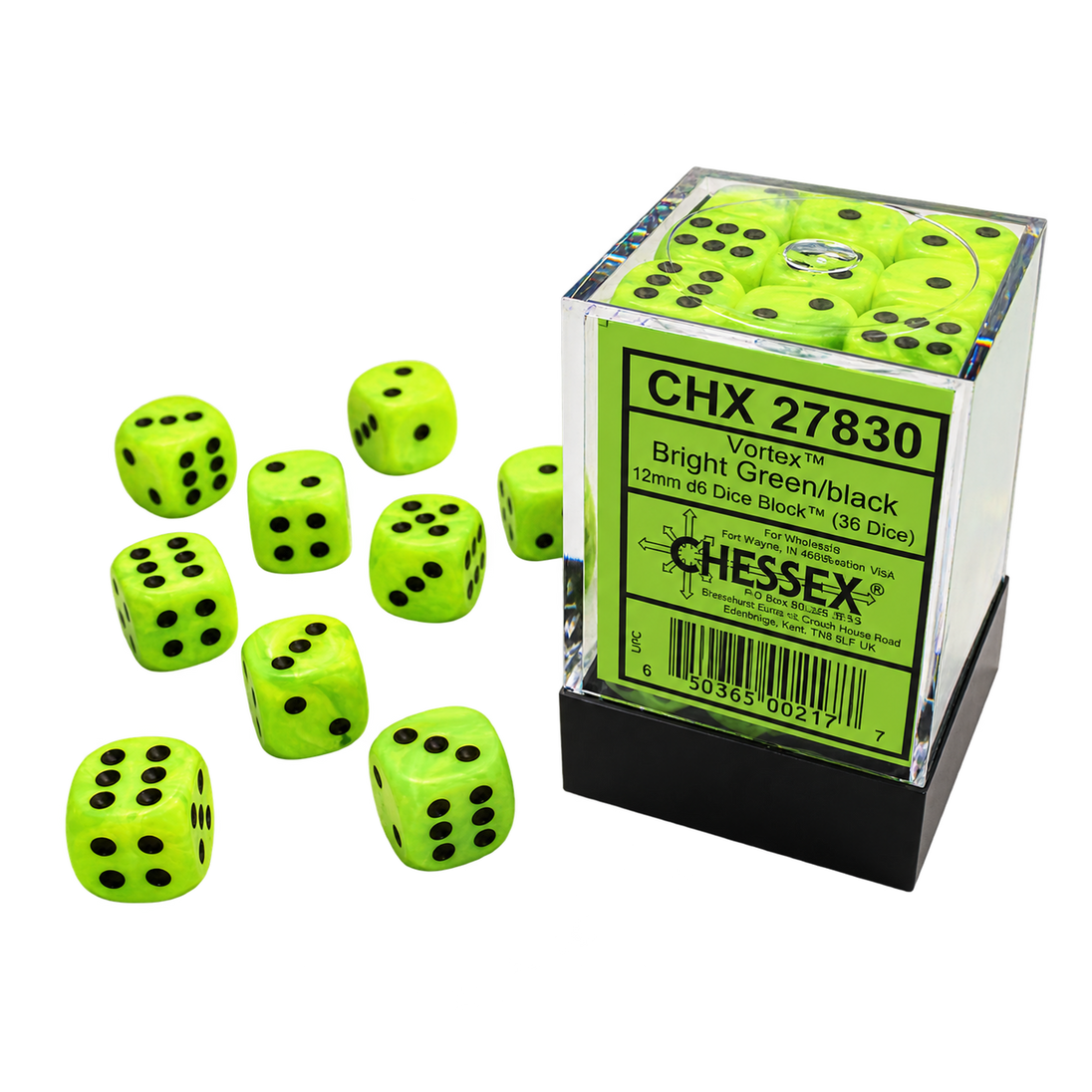CHX27830 Vortex: Bright Green/Black