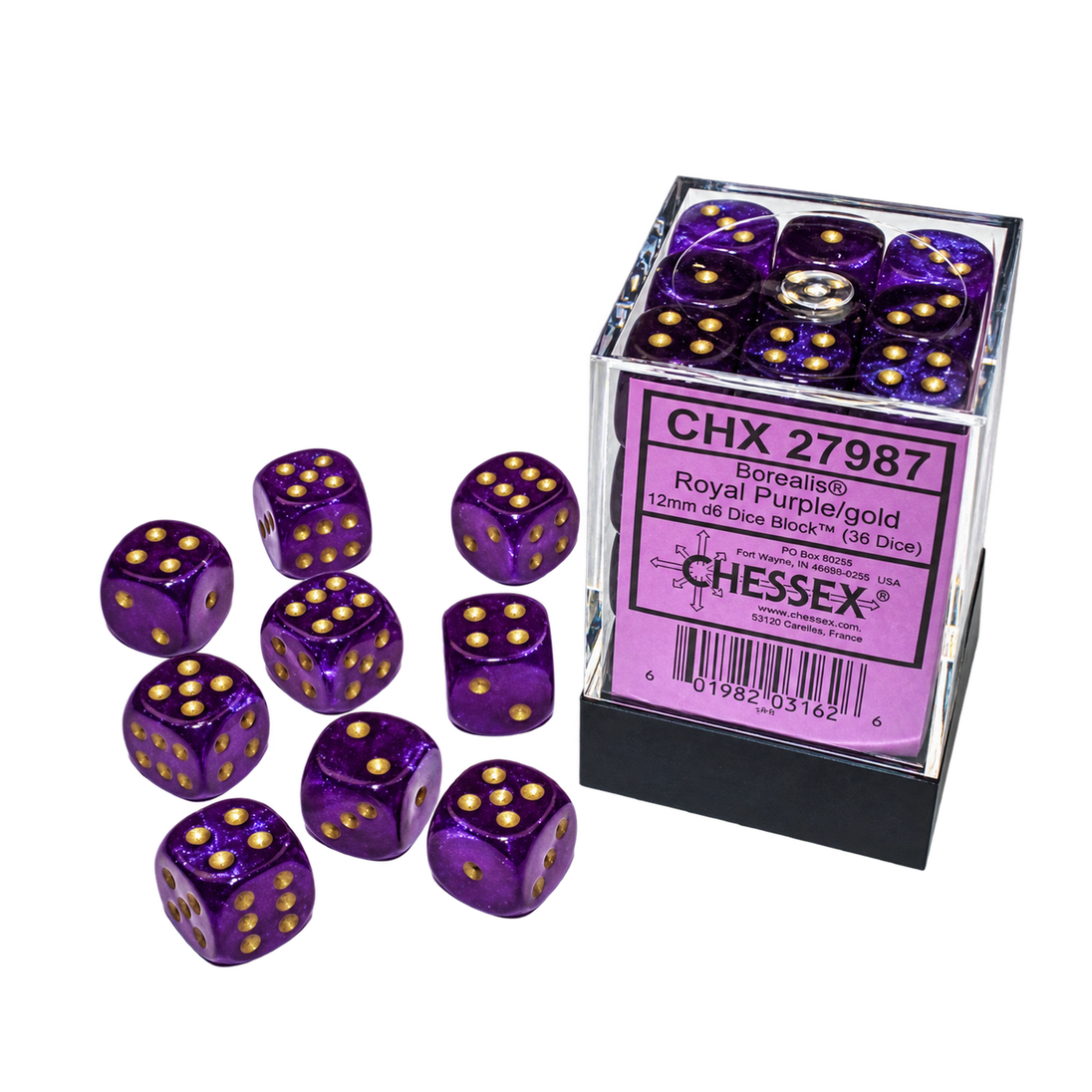 CHX27987 Borealis: Royal Purple/Gold