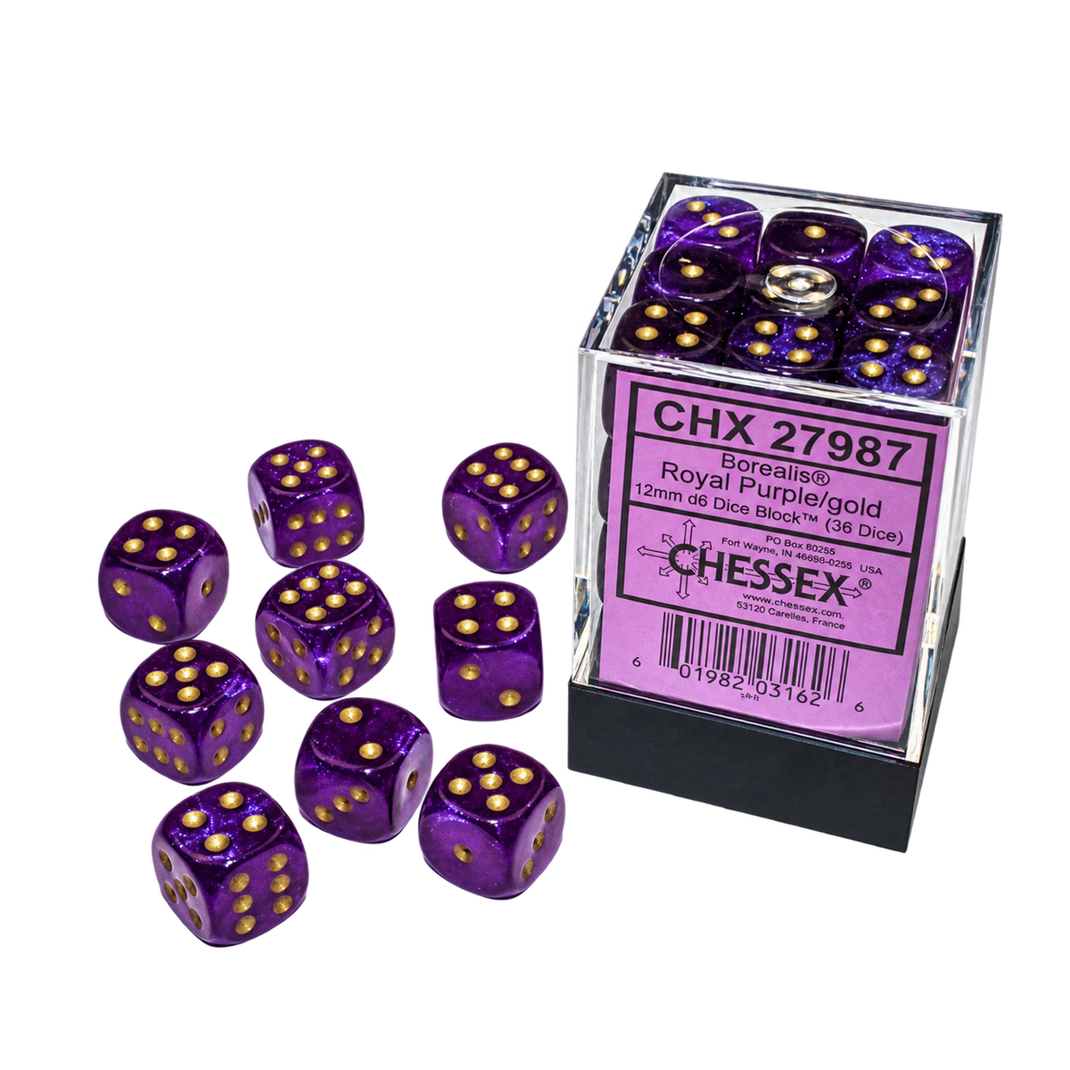 CHX27987 Borealis: Royal Purple/Gold