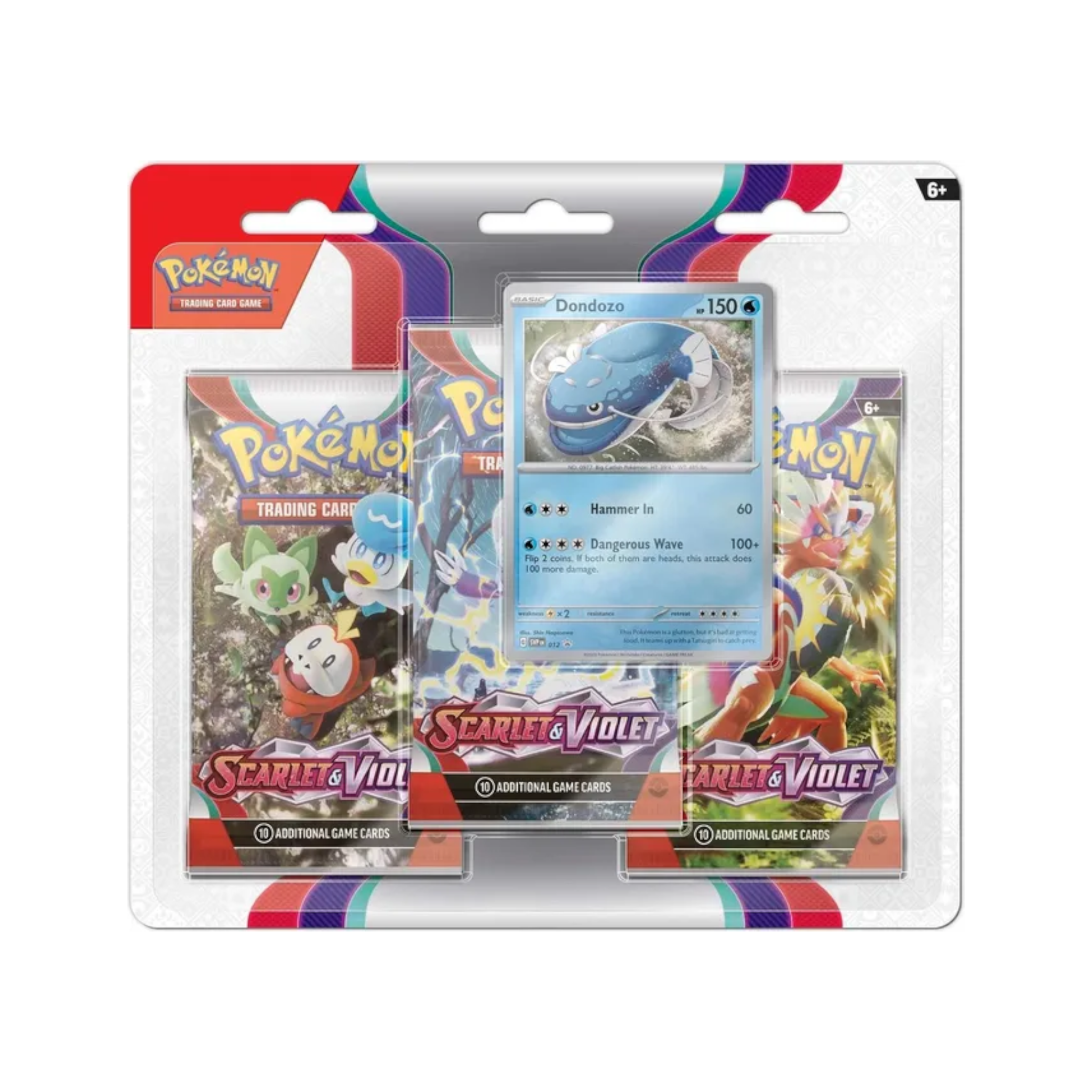 Scarlet & Violet: Base Set - 3 Pack Blister