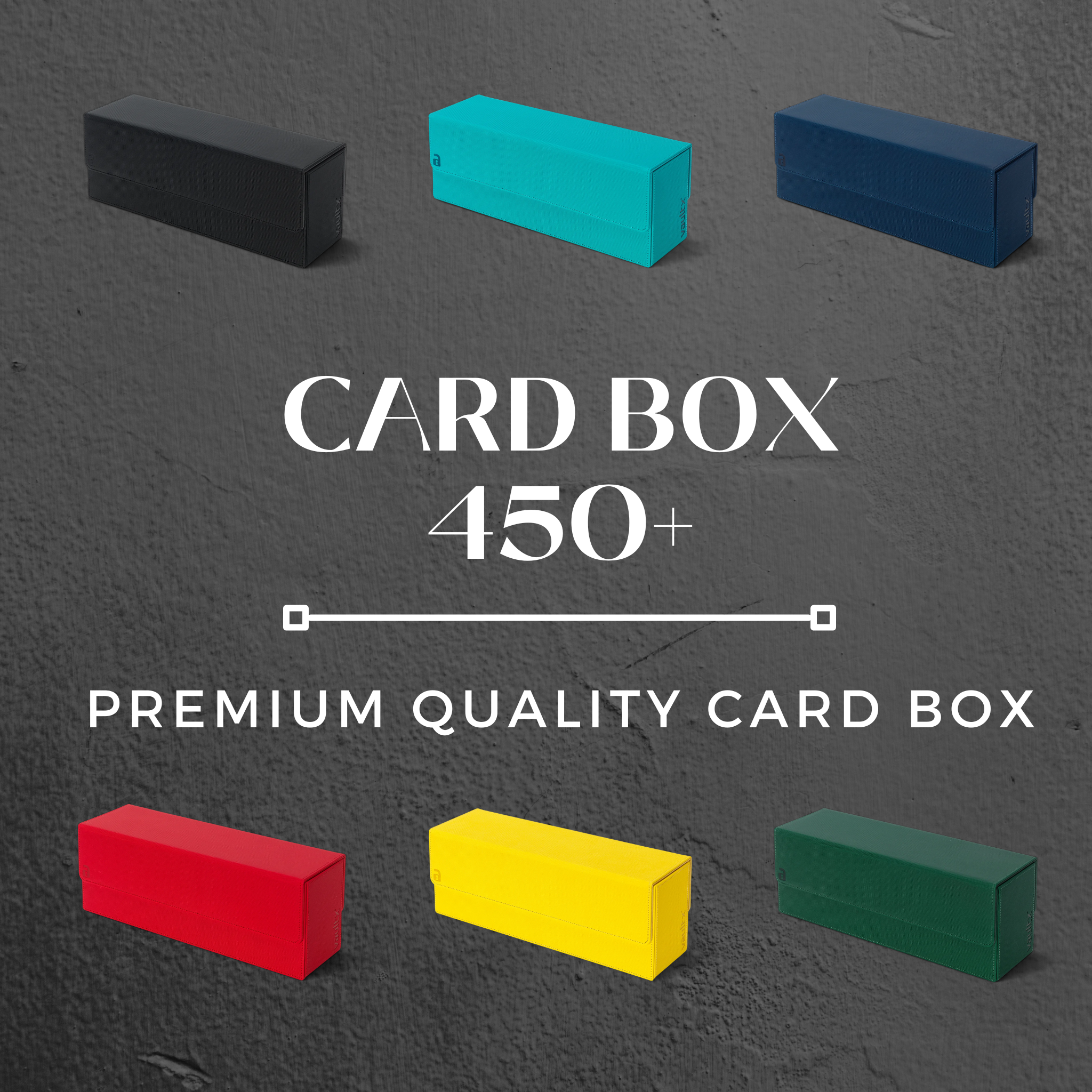 Vault X Card Box 450+ | Large TCG Storage Case