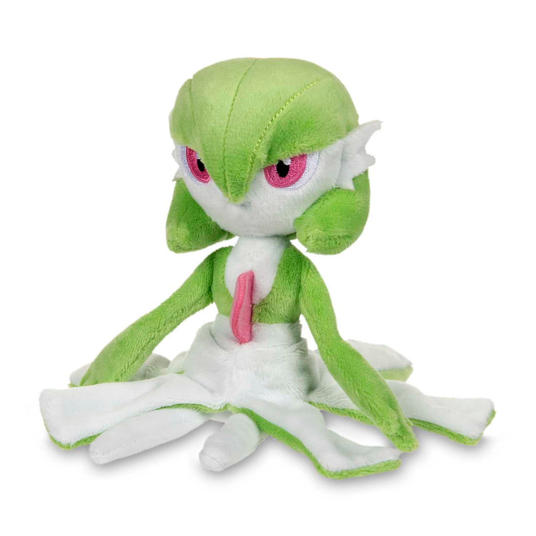 Official Pokémon Center Gardevoir Sitting Cuties plush, front view