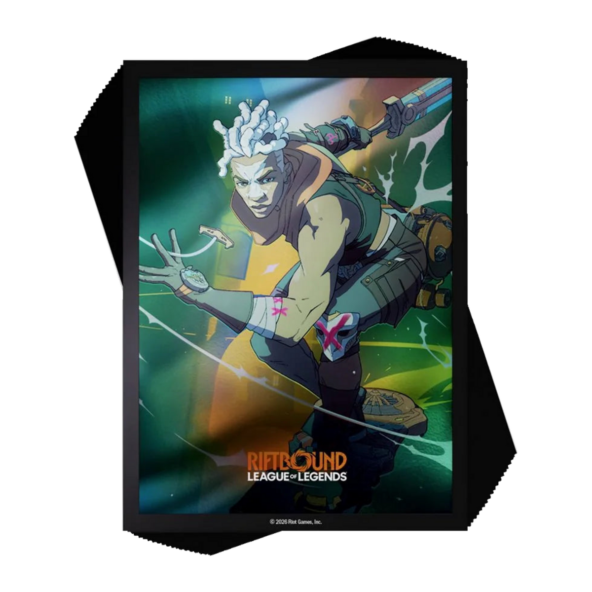 Riftbound Radiance Ekko Art Sleeves - 100 count