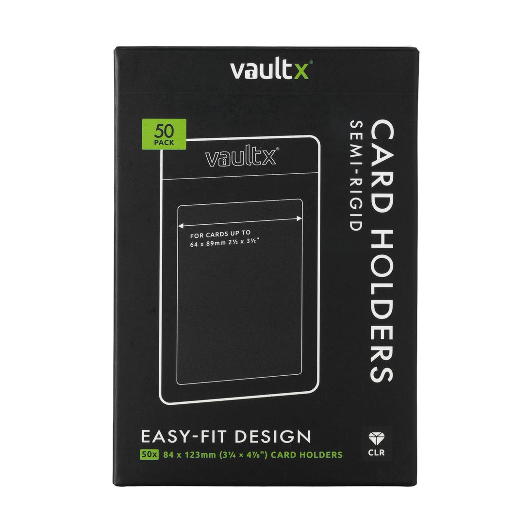 Vault X Semi-Rigid Card Holders (50 ct)