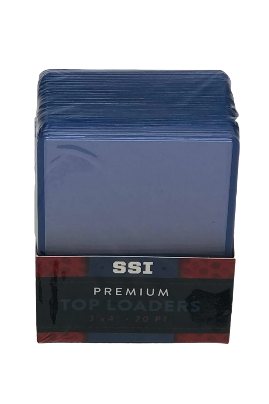 SSI Premium Standard Sports/Trading Cards Top Loaders (25 each Pack)