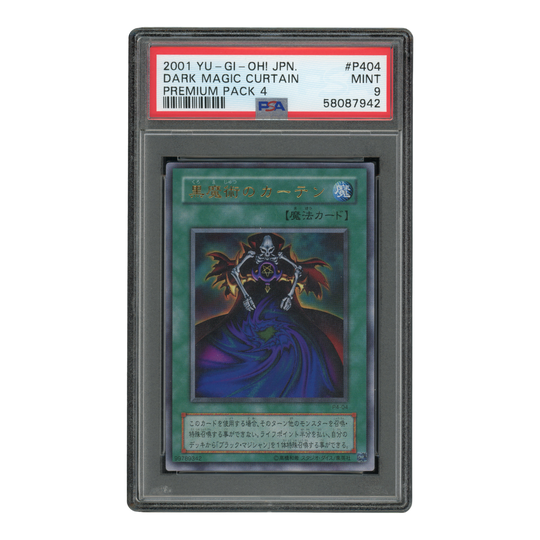 YuGiOh Dark Magic Curtain - PSA 9