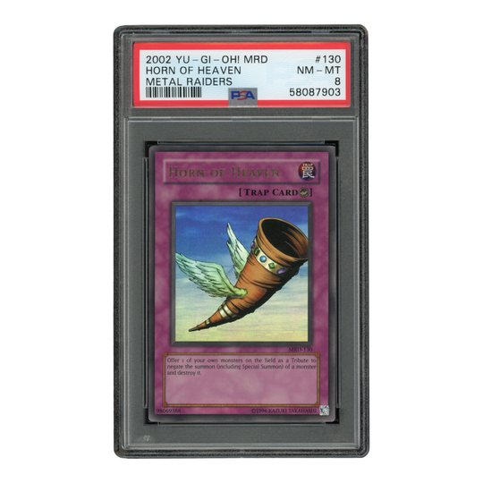 YuGiOh Horn of Heaven - PSA 8