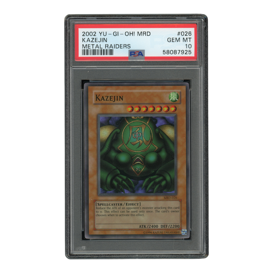 YuGiOh Kazejin - PSA 10