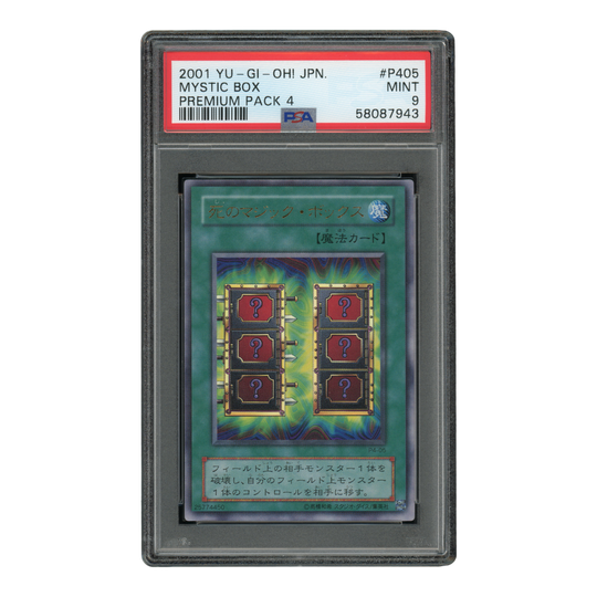 YuGiOh Mystic Box - PSA 9