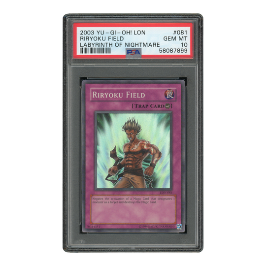 YuGiOh Riryoku Field - PSA 10
