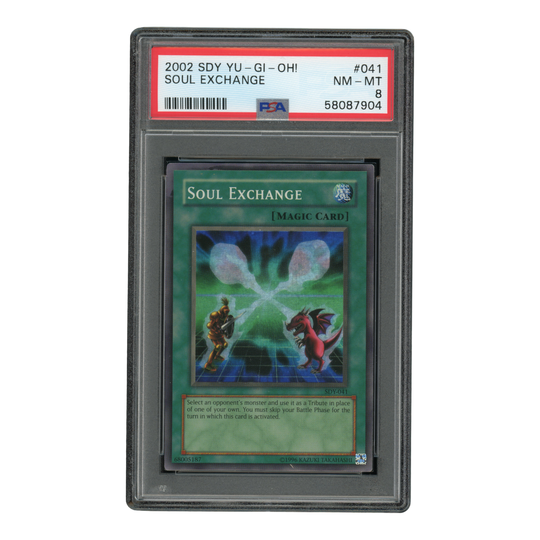 YuGiOh Soul Exchange - PSA 8