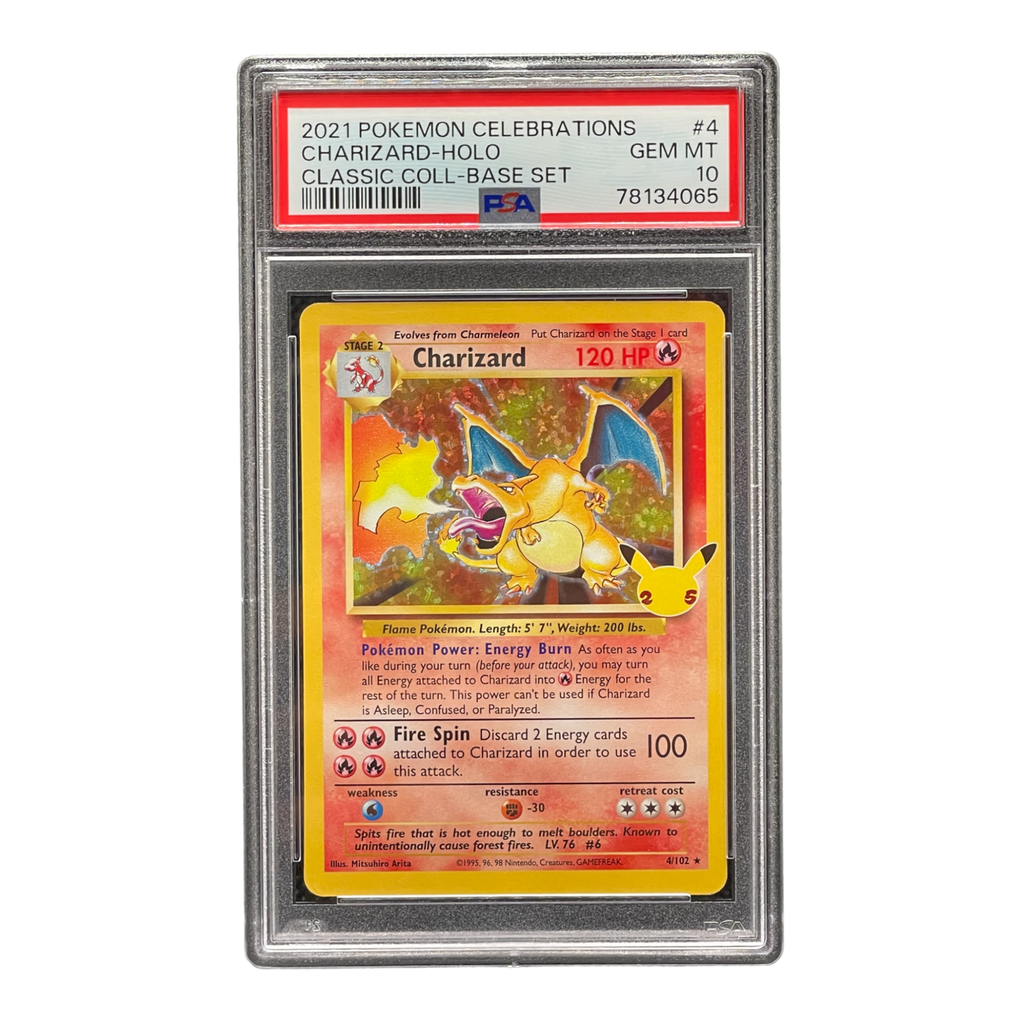 Charizard 2021 Classic Collection PSA 10 Trade Shop